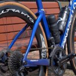 BORA ULTRA WTOを装着したPINARELLO F5。TT(タイムトライアル・ロングライド)仕様のバイク。